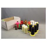 (1) Box w/ Assorted Spools 69 Bonded Nylon Thread