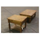 Coffee Table & End Table Approx 44"x27"x16" & 26"x