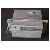 Window A/C Unit approx 19" x 16" x 13" works per