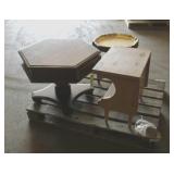 6-Sided table W/Drawer 26"x28"x20" Approx. &