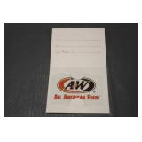 $25 GIft Card, A&W Baldwin, WI