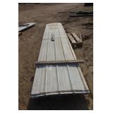 (10) Steel Roofing Sheets Approx. 16FT