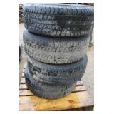 (4) Goodyear Wranger HP 275/60R20 Tires on 8-Hole