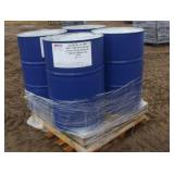 (4) Steel 55gal Barrels