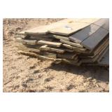 Assorted Treated Lumber Approx. 83" - 88" Length