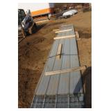 (10) Steel Roofing Sheets Approx. 22FT 8"