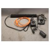 Power Strip, Extension Cord, Assorted Battery Char