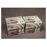 (650)RNDS Federal Auto Match .22LR 40GR Ammo