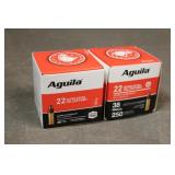 (500) Aguila .22LR 38GR HP Ammo