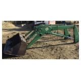 John Deere 158 Tractor Loader With Mounting Bracke