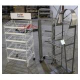 White Metal Rack, Silver Metal Rack, Metal Hershey