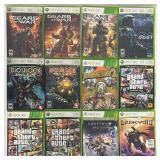 XBOX 360 video games lot of 12. LOOK > lot (9).