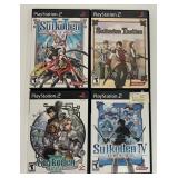 Sony PS1 Suikoden lot of 4 games. Complete