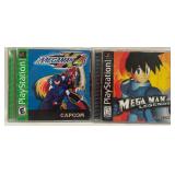 PS1 MEGAMAN GAME Lot of 2. Legends + X4. Complete!