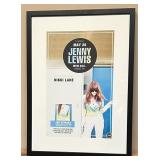 Jenny Lewis at WOW hall Eugene concert framed Ad.