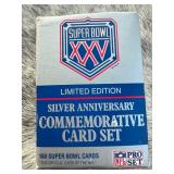 Super Bowl XXV 160 Commemorative Card Set