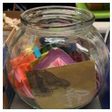 Fishbowl w/Cookie Cutters, Candles & More