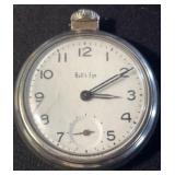 Vintage Bulls Eye Pocket Watch (Works)