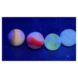 (4) UV Reactive 5/8" Marbles