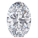 Oval 2.78 carats G VS1 Certified Lab Diamond