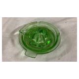 Uranium Glass Ash Tray