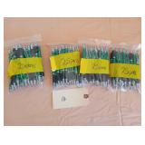 4) 25 Packs Of Awesome Green Pens