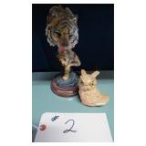 TIGER DEMARS COLLETCTION STATUETTE STONE OWL