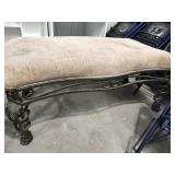 Large Wrought Iron Bench