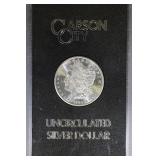 1884 CC $1 GSA Uncirculated Morgan Original slab