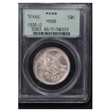 1935 D Texas 50c PCGS MS66 Classic Commemorative