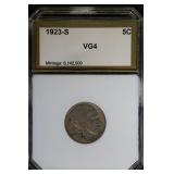 1923 S 5C PCI VG4 (No typo) Buffalo Nickel nice