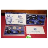 2001 U.S. Mint Proof Set