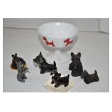 Scottie Dog Miniature Figures Hagen Stone Critter