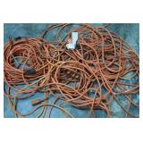 Four Long Heavy Duty Extension Cords