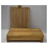 Two Wood Cutting Boards