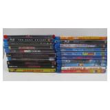 20 Blu-Ray Big Hit Movies - Various Genres - NOTE