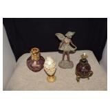 Fairy Figurine, Oil Lamp & More