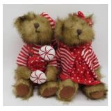 Two Tender-Hearted Teddy Bears - 13"