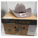 NEW Stetson 4X Buffalo 7.5 100% Wool Hat - NOTE