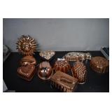 Copper Colored Decorative Molds