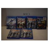 Six PS4 Games