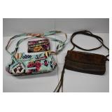 Cowhide & Leather Wrangler Purse And Vera Bradley