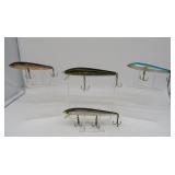 Four Vintage Rebel LARGE Lures - NOTE