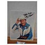 Roy Rogers Authentic Signed Photo