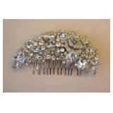 Elaborate Rhinestone Hair Comb