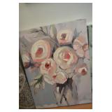 Pink Rose Print 36x40