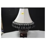 Stylish Lamp With Fringe Shade (Tested)