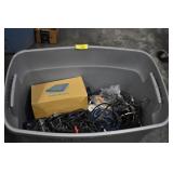 Box of Mixed Cables & Electronics