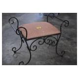 Cast Iron Heavy Padded Bench