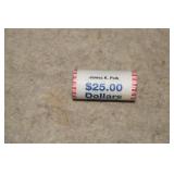 $25 Roll of James K Polk Presidential Dollars